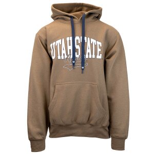 Utah State Aggies Vintage Unisex Hoodie brown